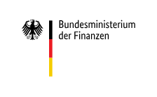 IMG_9814 Bundesministerium der Finanzen Logo, Adler und Deutschlandflagge. IMG_9814