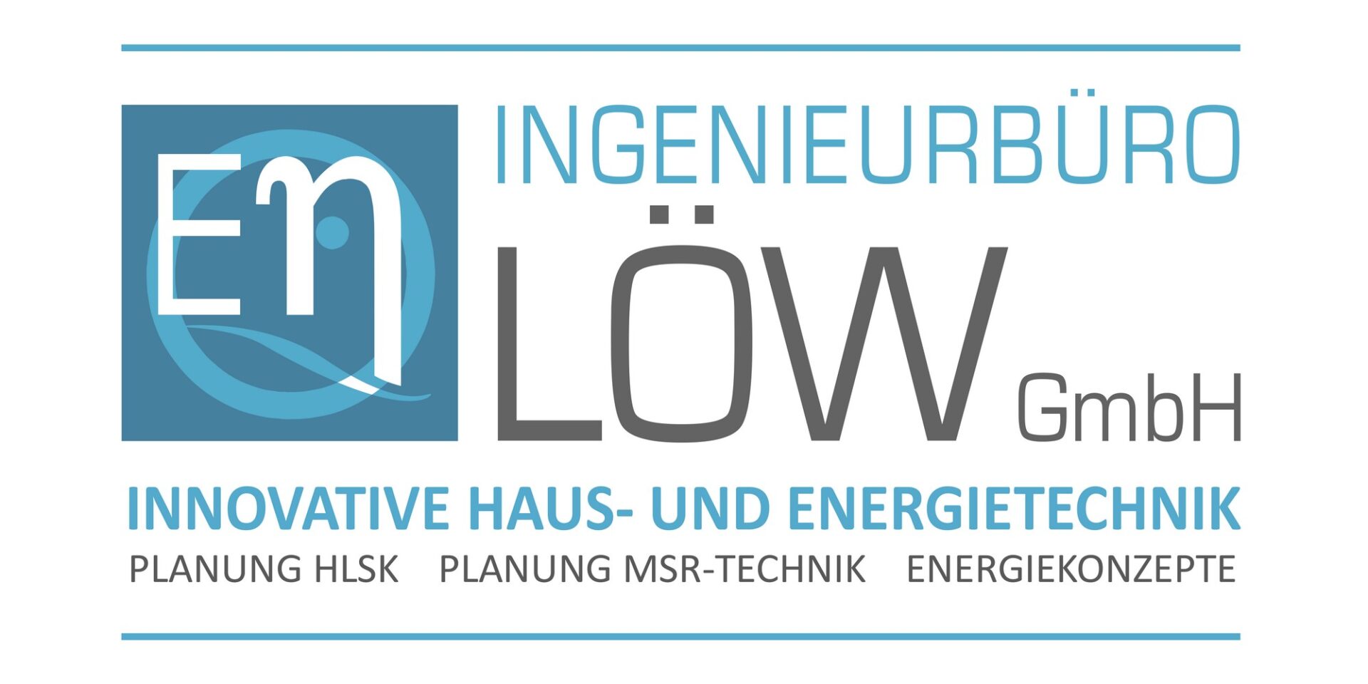 IBL Ingenieurbüro Löw GmbH Werbegrafik: Logo mit innovative Haus- und Energietechnik, Planung HLSK, MSR-Technik, Energiekonzepte.