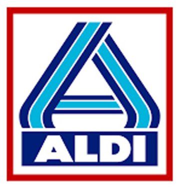 ALDI Logo: blau-weißes A in rotem Rahmen. Aldi-Logo.jpg