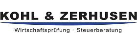 Kohl & Zerhusen Logo, Wirtschaftsprüfung, Steuerberatung.